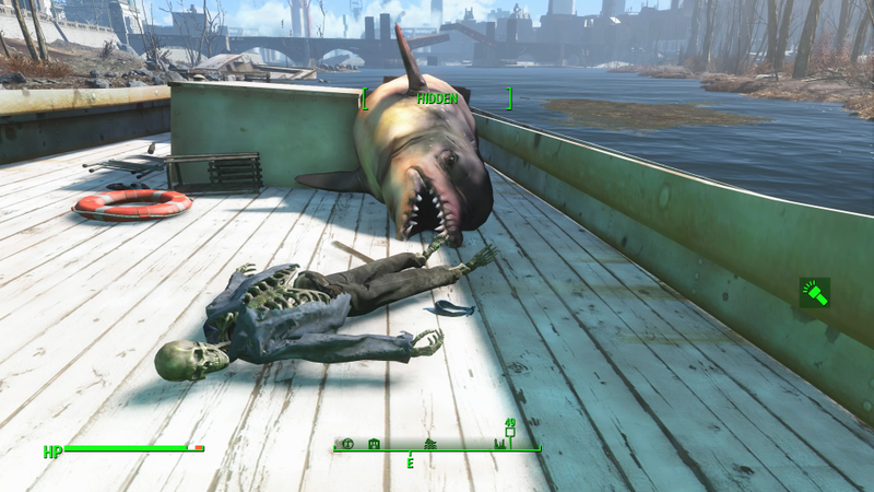 Illustration for article titled The Mystery of What Fallout 4 Hides Underwater
